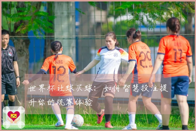 世界杯让球买球：如何智慧投注提升你的观赛体验
